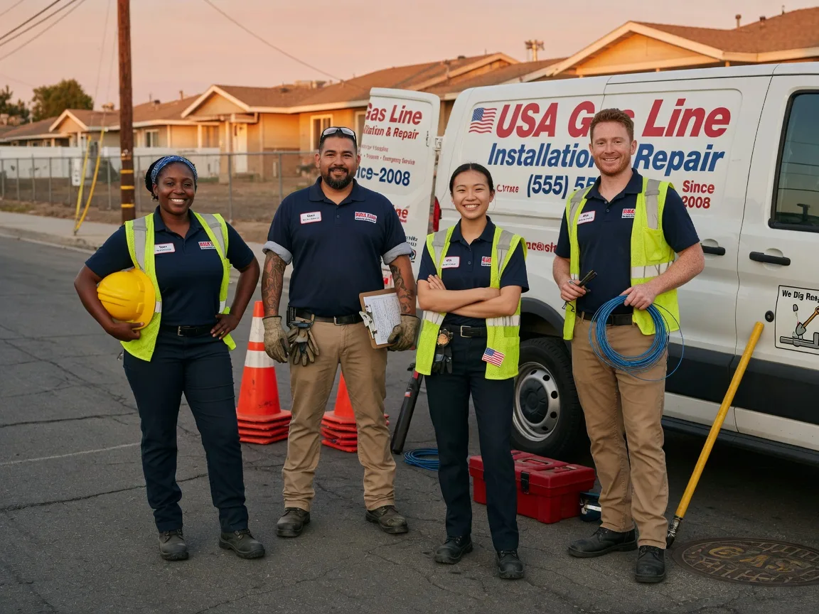 Gas Line Installation company in Baltic, SD
